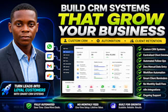 build a custom CRM and automated client retention system