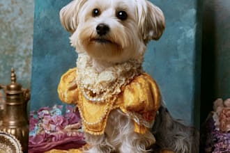 disney princess portrait female focused disney pet portrait art