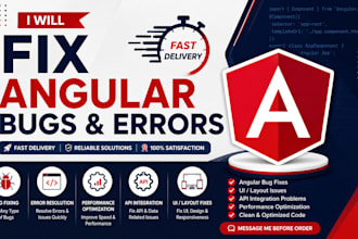 fix angular bugs and errors quickly