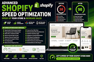 do advance shopify speed optimization and increase shopify speed