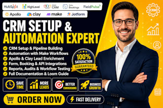 hubspot gohighlevel zoho crm zoho bookings fieldpulse apollo clay make jotform