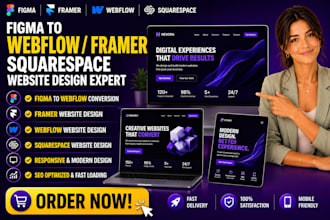 squarespace website redesign figma to framer website design framer landing page