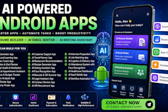 do ai android app ai resume builder app ai email writer ai meeting assistant app