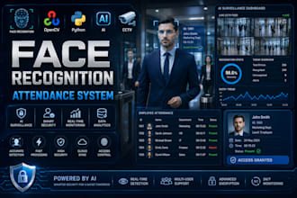 build face recognition, attendance system and ai surveillance solution