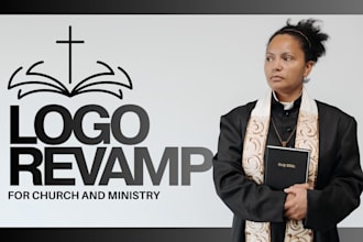 fix your logo, revamp or redesign your ministry church or christian brand design