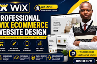wix website design wix ecommerce develop wix website build wix redesign