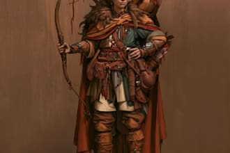 create your dnd or fantasy rpg character art