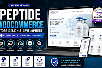 build peptide website fda complaint peptide website woocommerce peptide website