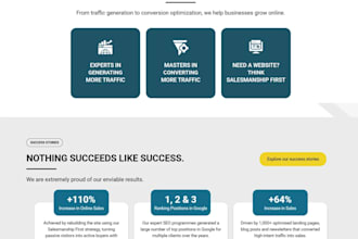 design and build a professional wordpress elementor website