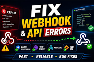 fix webhook errors, API integration, oauth and automation bugs