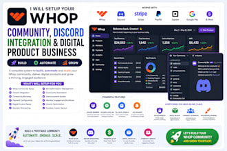 setup professional whop setup creators communities businesses digital product