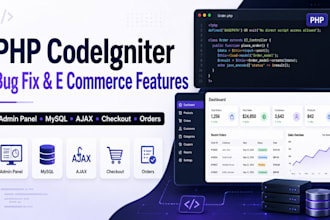 fix PHP mysql bugs and improve your e commerce website