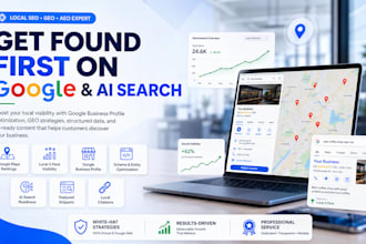 do monthly website local SEO, GEO, aeo, and off page backlink