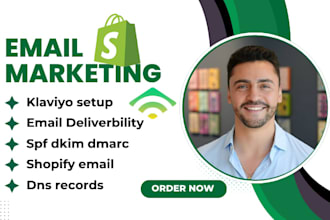 fix klaviyo email deliverability and setup spf dmarc dkim records