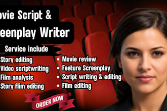 movie script writing, tv series, screenplay, film script, script writing