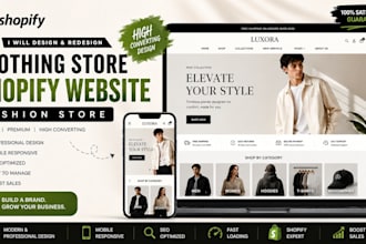 clothing store clothing website shopify website fashion store