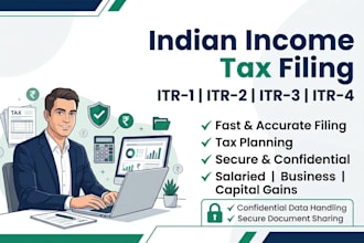 handle income tax return filing and tax planning