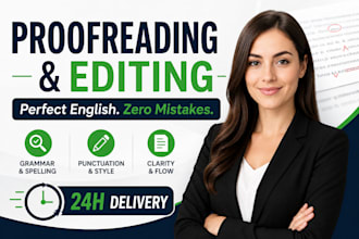 proofread and edit your essays, assignments and documents