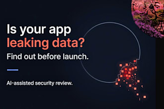 do ai assisted security review of your web app before launch