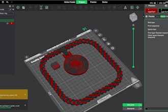 repair, paint and slice your stl file on bambu studio