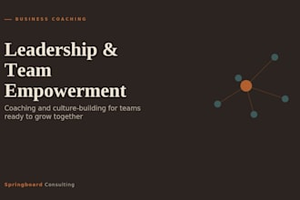 coach your leadership team and strengthen your organizational culture