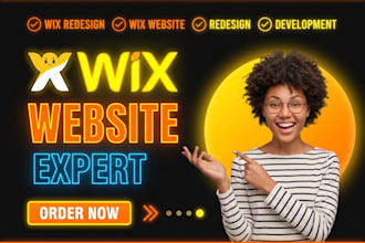 wix website redesign wix website design build wix website development