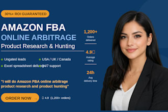 do amazon fba online arbitrage product research and product hunting