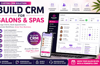 build CRM for salons and spas