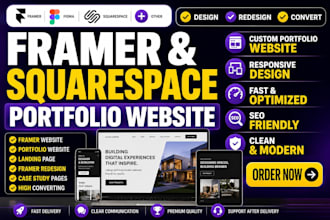 design framer portfolio website personal portfolio framer squarespace portfolio
