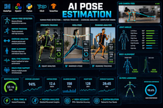 develop ai pose estimation, human pose detection motion tracking computer vision