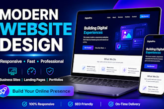build a stunning website that turns visitors into customers
