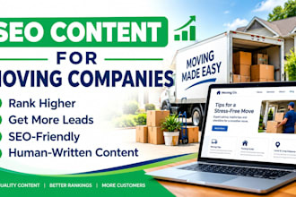 provide SEO content for moving and packing services that converts