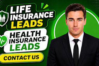 provide life insurance leads and health insurance leads