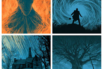 do fantasy book cover design, thriller book cover