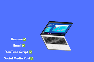 write ai content resumes emails and youtube scripts