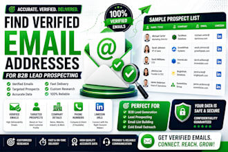 find verified email addresses for b2b lead prospecting