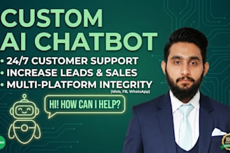 ai chatbot for business website and app