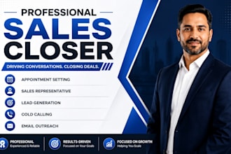 high ticket sales sales lead sales closer sales representative leads generation