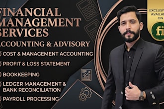 do financial reporting, cost accounting and bookkeeping