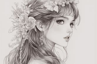 draw you as anime character style