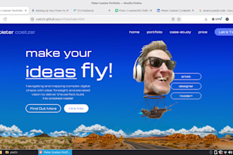 build a clean, responsive single page website