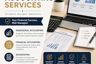 do managerial accounting, financial accounting, bookkeeping