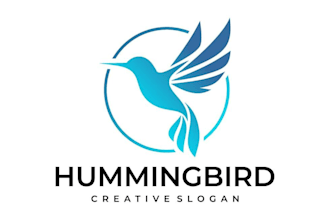 do modern and minimalist bird art logo