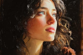 paint renaissance art oil painting portrait