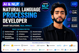 provide custom nlp and large language models