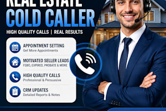 do professional real estate cold calling for investors