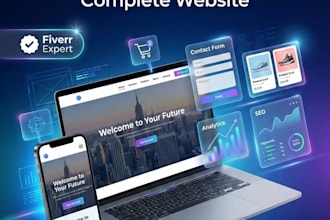create a modern responsive web application