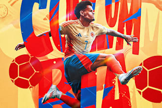design professional football matchday posters for football clubs