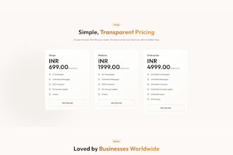 create your website in PHP , laravel , livewire , vue js
