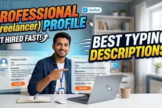 do professional data entry, typing work and copy paste